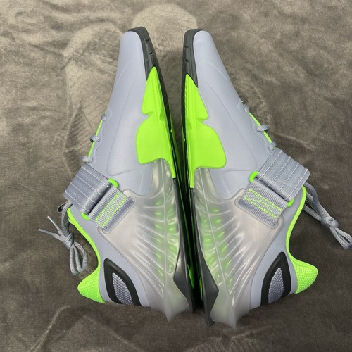 Nike Savaleos Hombres Talla 12 Gris Verde Zapatos de Levantamiento de Pesas Gimnasio Entrenamiento Nuevo - Imagen 6 de 7
