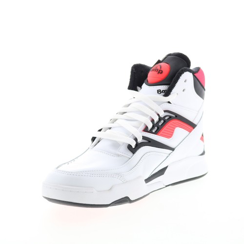 Zapatillas deportivas Reebok Pump TZ para hombre de cuero blanco con cordones estilo de vida zapatos 9 - Imagen 4 de 5