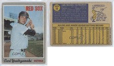 1970 Topps Carl Yastrzemski #10 HOF