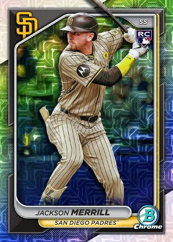 Authentic 2024 Bowman Chrome Factory Sealed Mega Box - Premium Baseball Cards - Picture 5 of 9