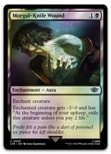 Morgul-Knife Wound #98 (Foil) (LP) Lord of the Rings LTR Magic MTG