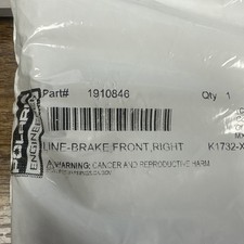 Used OEM - Polaris Ranger 500 700 Crew XP Front Right Brake Line 1910846
