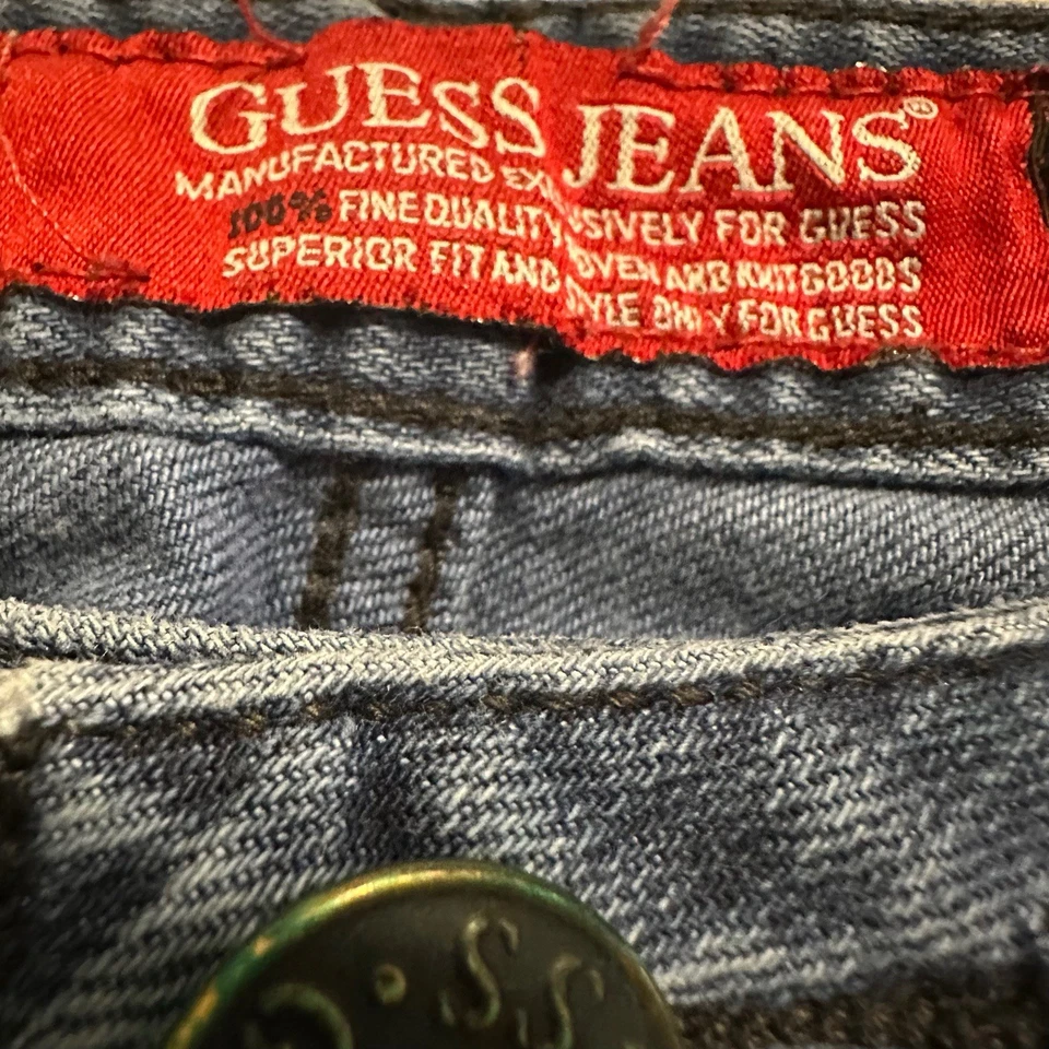 Guess Jeans Women’s Size 29 Blue Casual Denim Designer Jeans - Image 3 of 4