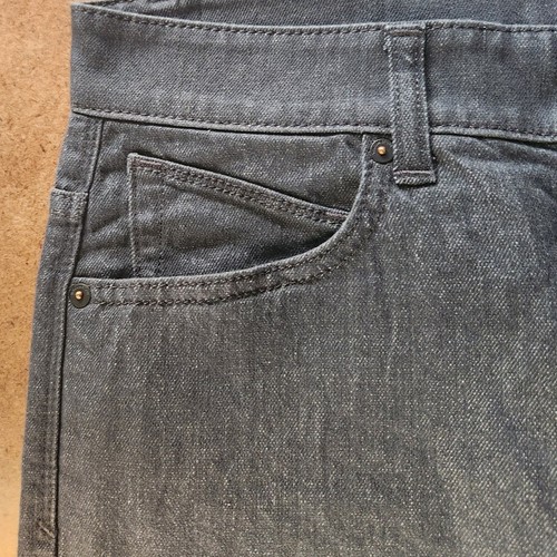 Volcom Solver Jeans Men's 28x32 Gray Modern Straight Stretch Denim Skater NWT - Picture 15 of 22