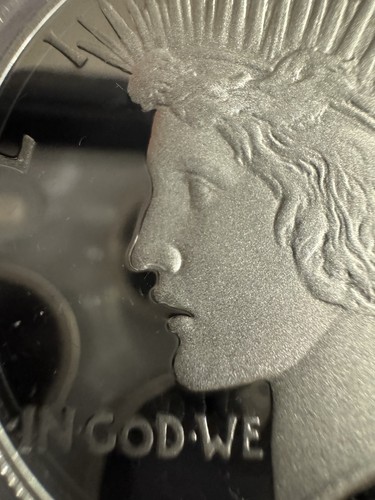 2025 S 99.9% SILVER PROOF PEACE SILVER DOLLAR WITH OGP AND COA. - Picture 7 of 21