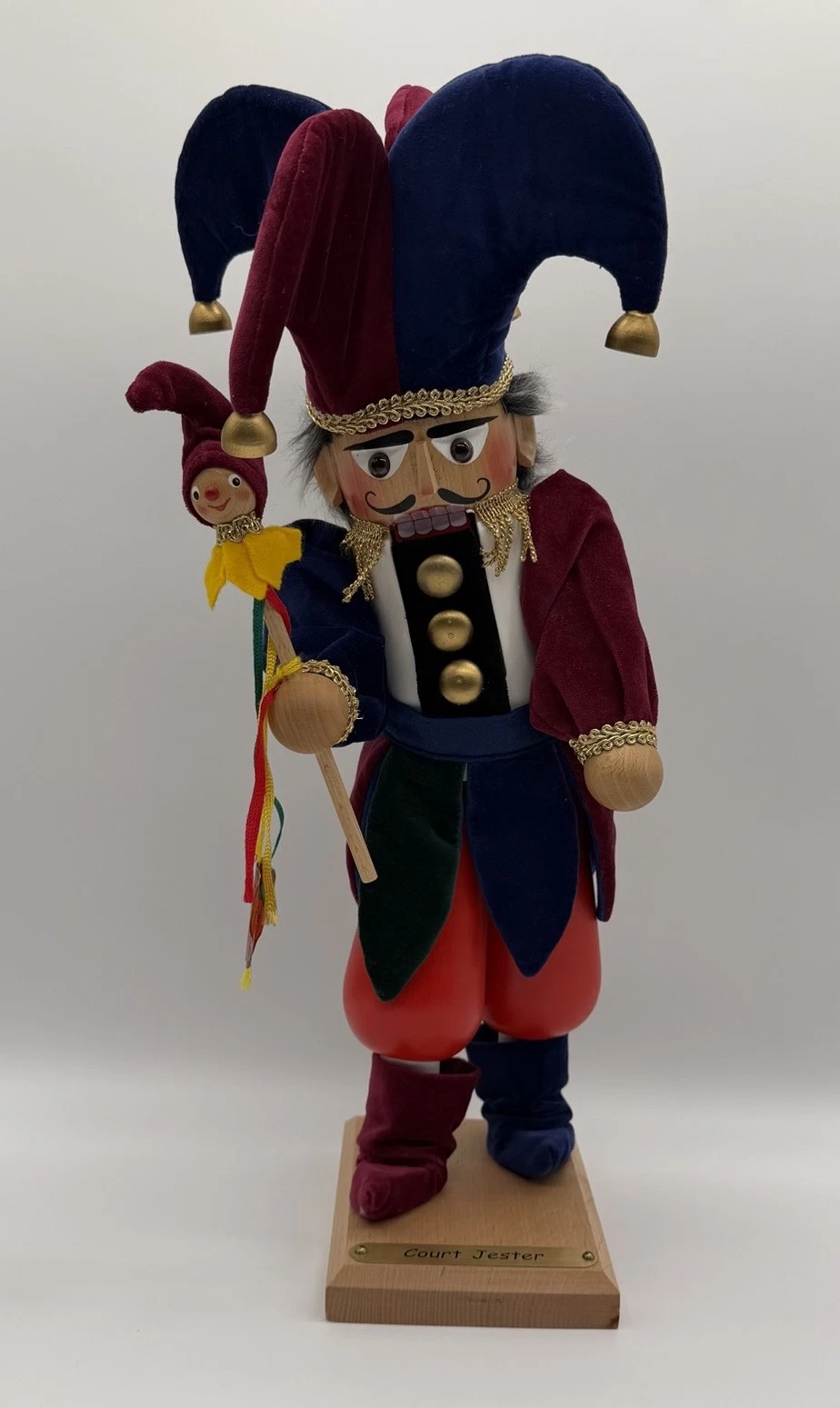 18" Steinbach Nutcracker The Court Jester Limited Edition Handmade In Germany