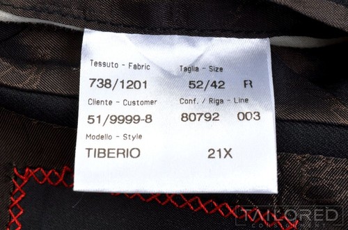 BRIONI Tiberio Black Striped 100% Wool Jacket Pants SUIT Mens - 42 S - Picture 6 of 10