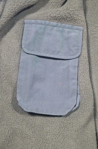 White Sierra Vintage Bomber Jacket Size XL Green Fleece Lined Zip Pockets  - Picture 8 of 14