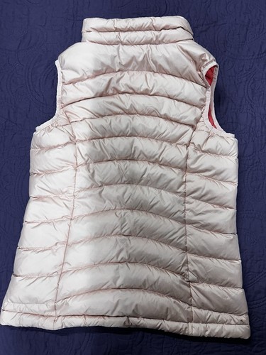 Patagonia Pink Down Puffer Vest Zip Up Pockets Youth XL 14 - Picture 8 of 8