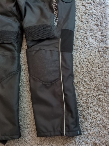 SPADA LADIES TEXTILE MOTORCYCLE TROUSERS ADJUSTABLE WATERPROOF WINDPROOF 18SHORT - Picture 3 of 14