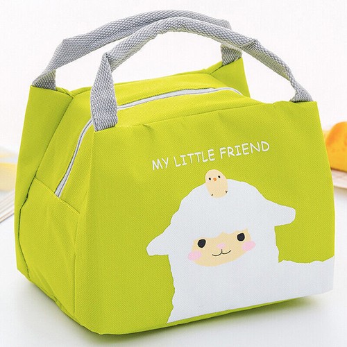 Adults Kids Portable Insulated Cooler Lunch Bag Box Picnic Tote Office School ~ - Picture 15 of 20