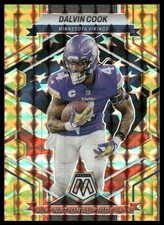 Dalvin Cook 2023 Panini Mosaic #263 Yellow Minnesota Vikings
