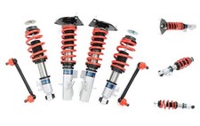 Adjustable Height Coilover Suspension Strut Lowering Kit, Mono-Tube Compatible