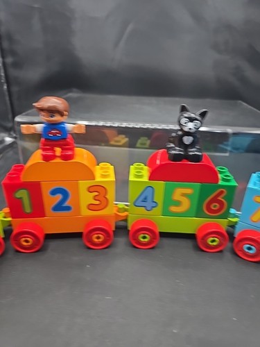 Lego Duplo Mein erster Zahlenzug Set + Figuren & Katze ohne Karton oder Anleitung - Bild 3 von 6