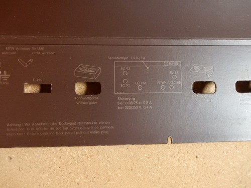 Röhrenradio Ersatzteile Siemens Phonosuper K53 - Bild 4 von 10