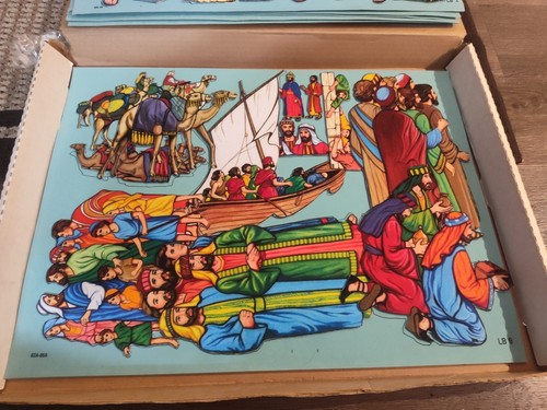 Betty Lukens Through The Bible in Felt Lot Includes 7 Complete & 6 Partials