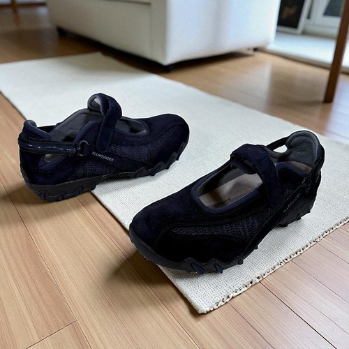 Allrounder Mephisto Damenschuhe 9 marineblau dunkelblau Niro festes Nubukleder