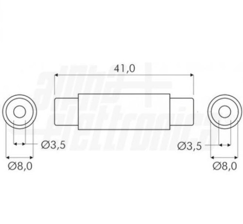 Adattatore Alpha Elettronica da presa RCA a presa RCA - 70-330B - Foto 2 di 2