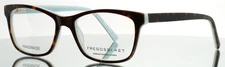 FREGOSSI 427 Azure Tortoise Womens Semi Cat Eye Eyeglasses 51-16-135 B:36