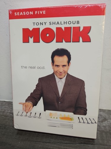 Monk - Season 5 (DVD, 2007, 4-Disc Set) - Picture 1 of 3