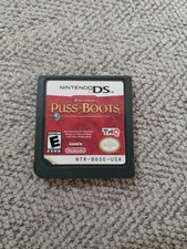 Nintendo DS PUSS IN BOOTS THQ Dreamworks 2011 CARTRIDGE ONLY, NO USPS TRACKING