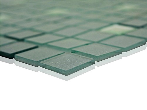 8MM Glass & Crystal Glitter Mosaic Tiles – 8MM Wall Squares for Wall Decoration. - Picture 3 of 7