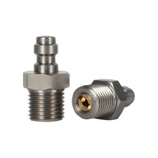8MM Compatible Stainless Steel Adapter FOR M12X1 25 High Pressure Valve