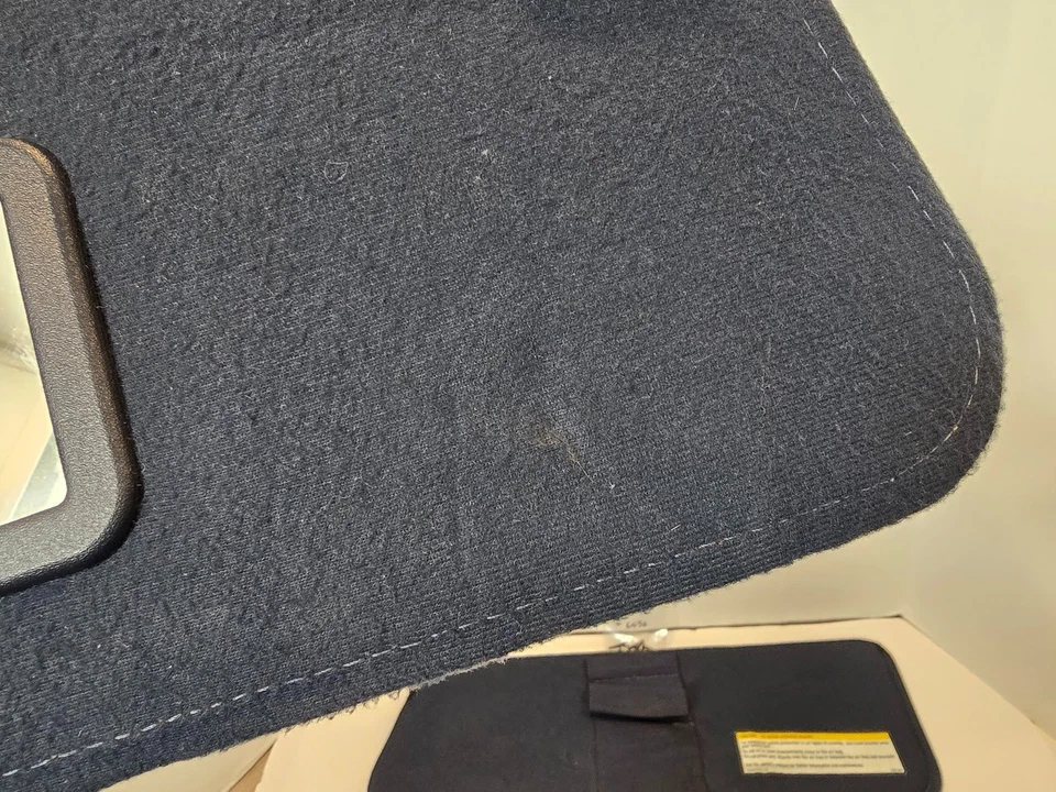 1994-1999 Silverado Sierra C1500 K1500 para-sol azul LH RH par A230 - Imagem 4 de 4