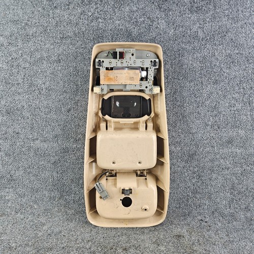 2002-2010 Ford Explorer Overhead Roof Console Map Interior Light OEM Tan - Picture 4 of 8