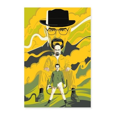 Breaking Bad Walter White Poster 60x90 cm, One size, Weiß