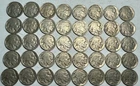 ROLL of 40 full date Indian Head BUFFALO NICKELS. Exact coins shown. #46