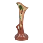 Roseville Snowberry Pink 1947 Mid Century Modern Art Pottery Bud Vase 1BV-7