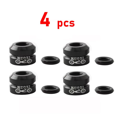 1-8pcs MTB Bike Tubeless Presta Valve Nut Bicycle Tire Repair Cap Accessory - Picture 11 of 20