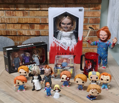 Chucky Mixed Assortment of Action Figures plus