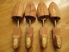 Nordstrom Cedar Expandable Shoe Trees Two Pair XL Made In USA