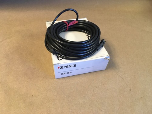 Keyence CA-D5 Illumination 5M Cordset Cable **NEW** (KB)  US Free TAX - Picture 3 of 3