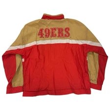 Apex One Pro Line San Francisco 49ers Jacket Vintage 90s Windbreaker Size 2XL