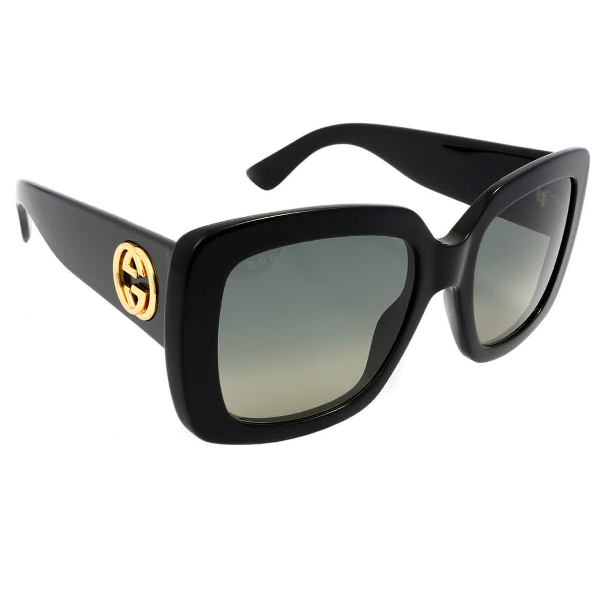 GUCCI GG0141SN 001 Black Butterfly 53mm Women's Sunglasses