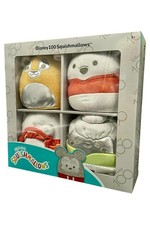 Squishmallows Disney 100 year 4PK box Winnie, Tinker Bell, simba 5-Inch 