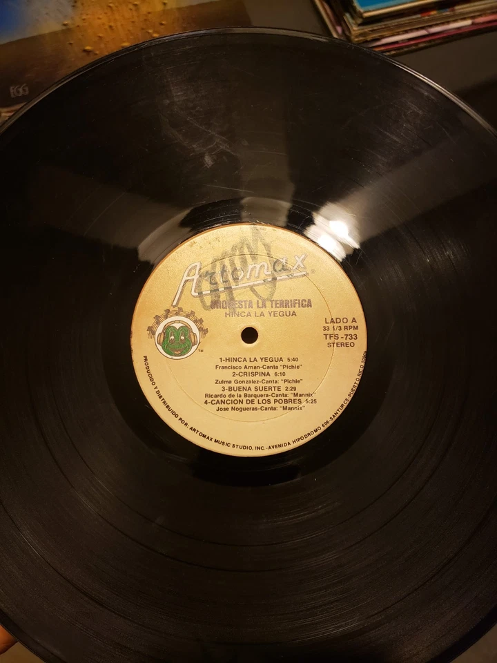 QRQUESTA LA TERRIFICA  "HINCA LA YEGUA" ARTOMAX PUERTO RICO 1981 BOLERO SALSA - Image 4 of 4