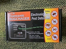 Bird-X Transonic Bugchaser Ultrasonic Pest Repeller, Covers up to 1,500 sq. ft.