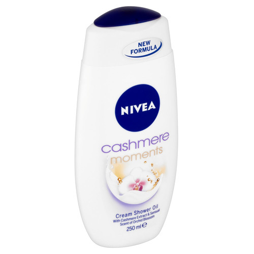 NIVEA Cashmere Cotton Oil Shower Gel Nourishing Body Wash 250ml Women - Picture 2 of 5