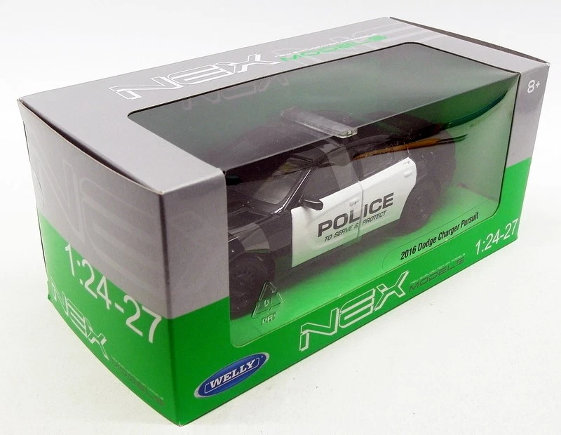 Welly 1/24-27 Scale 24079P-W - 2016 Dodge Charger Police Car - Image 4 of 4