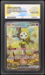 Meloetta EX 167/086 Special Illustration Rare (Black Bolt)