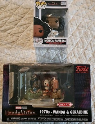 Funko POP! Mini Moments Lot: WandaVision - Wanda Geraldine & Monica Rambeau #825