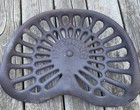 Cast Iron Tractor Seat Deering implement Antique Farm Vintage John Deere