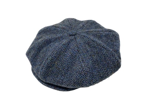 Hanna Hüte Zeitungsjungenmütze berühmt Donegal Wolle Tweed 8 Stück Mütze Made in Ireland - Bild 1 von 9