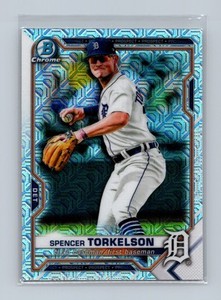 2021 Bowman Chrome #BCP-187 Spencer Torkelson Prospects Mojo Refractor