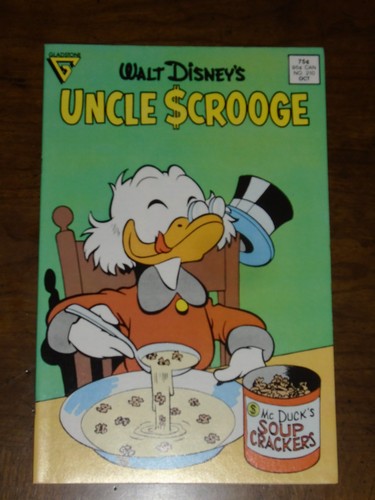 Walt Disney's Uncle Scrooge 210  1st Gladstone Issue Unread High Grade