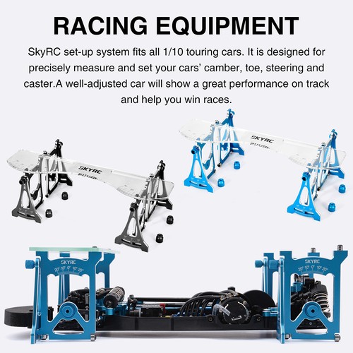 SkyRC Chassis Setup System For 1/10 RC Touring Car Camber Caster Toe Gauge - Picture 3 of 18